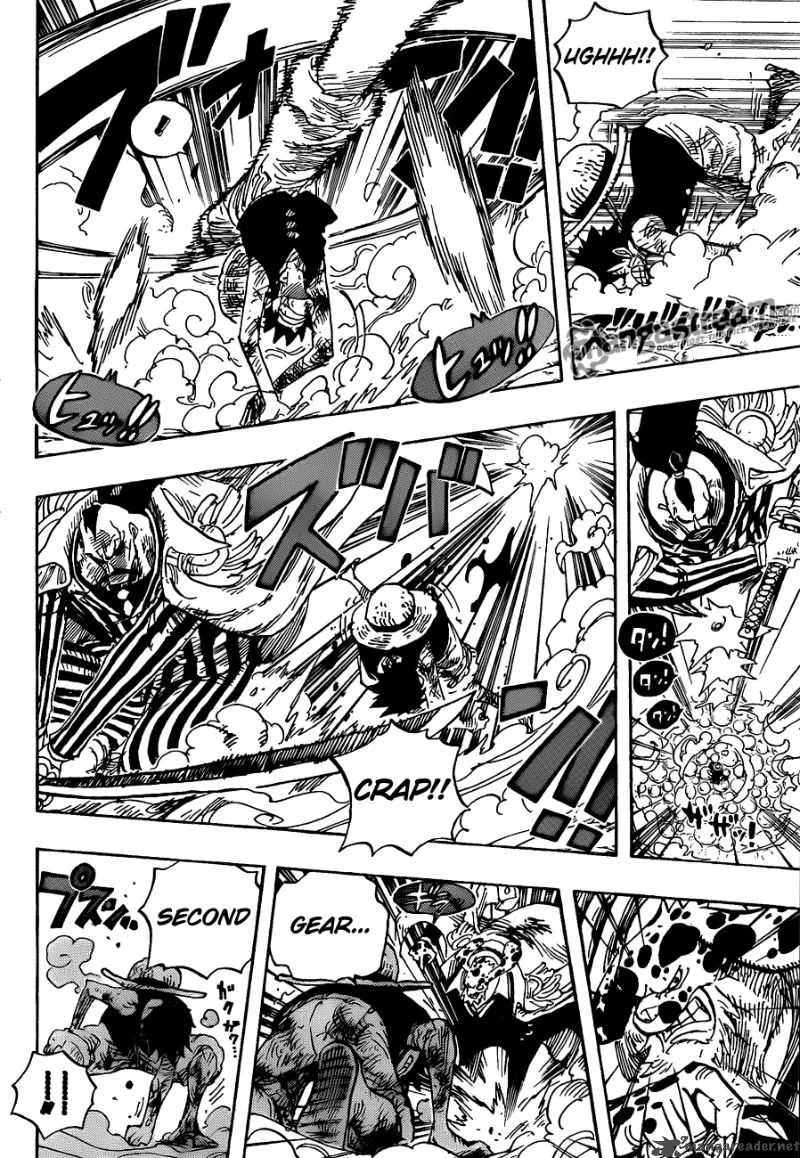 One Piece Chapter 567: Marineford Marine HQ Oris Plaza – Page 10