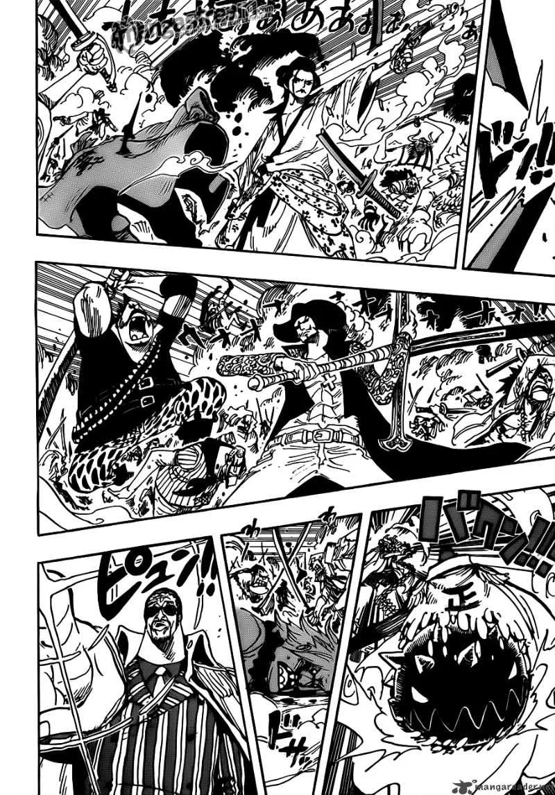 One Piece Chapter 567: Marineford Marine HQ Oris Plaza – Page 17