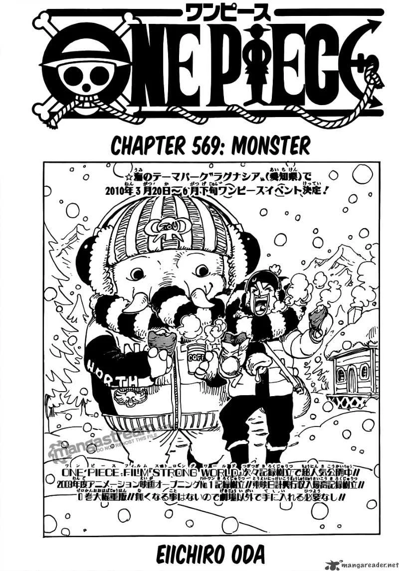 One Piece Chapter 569: Monster – Page 2