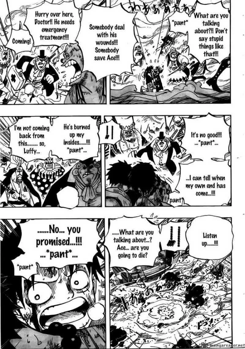 One Piece Chapter 574: The Death Of Portgas D Ace – Page 9