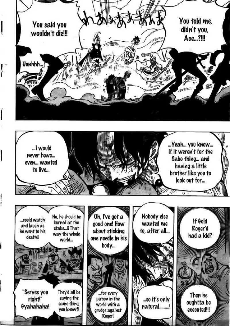 One Piece Chapter 574: The Death Of Portgas D Ace – Page 10