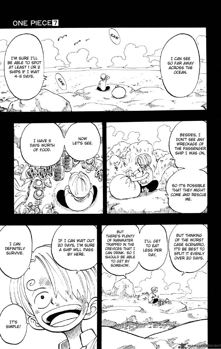 One Piece Chapter 58: Damn Geezer – Page 3