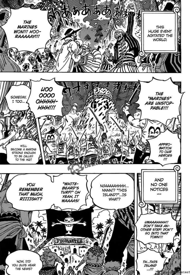 One Piece Chapter 581: The Creeping Future – Page 7
