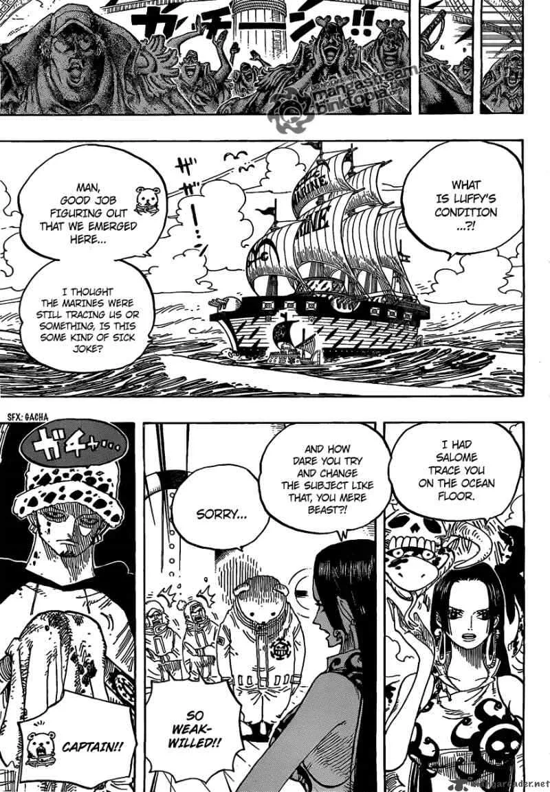 One Piece Chapter 581: The Creeping Future – Page 9