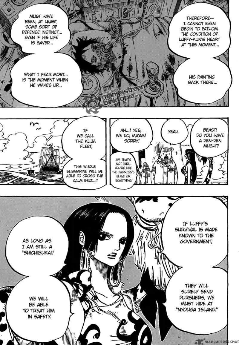 One Piece Chapter 581: The Creeping Future – Page 13