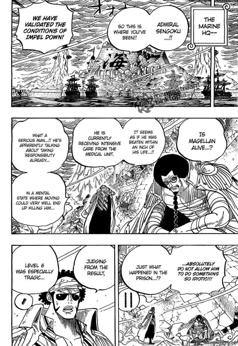 One Piece Chapter 581: The Creeping Future – Page 14