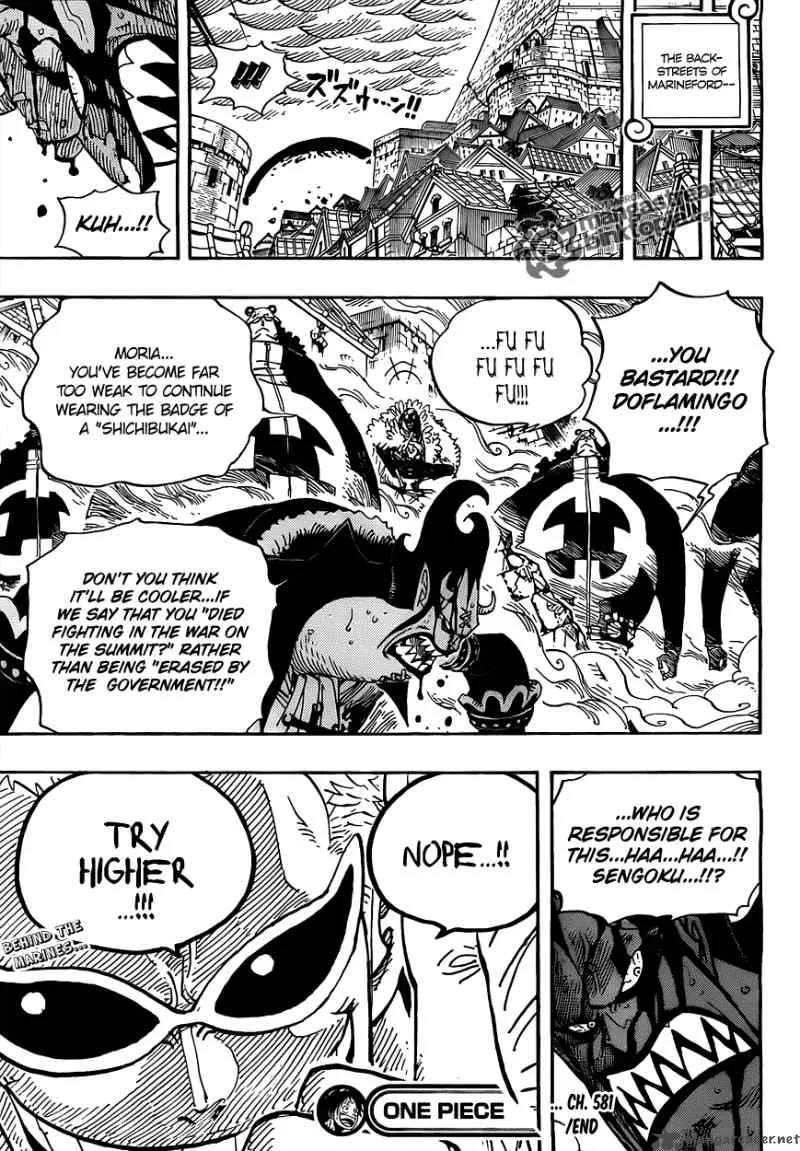 One Piece Chapter 581: The Creeping Future – Page 17