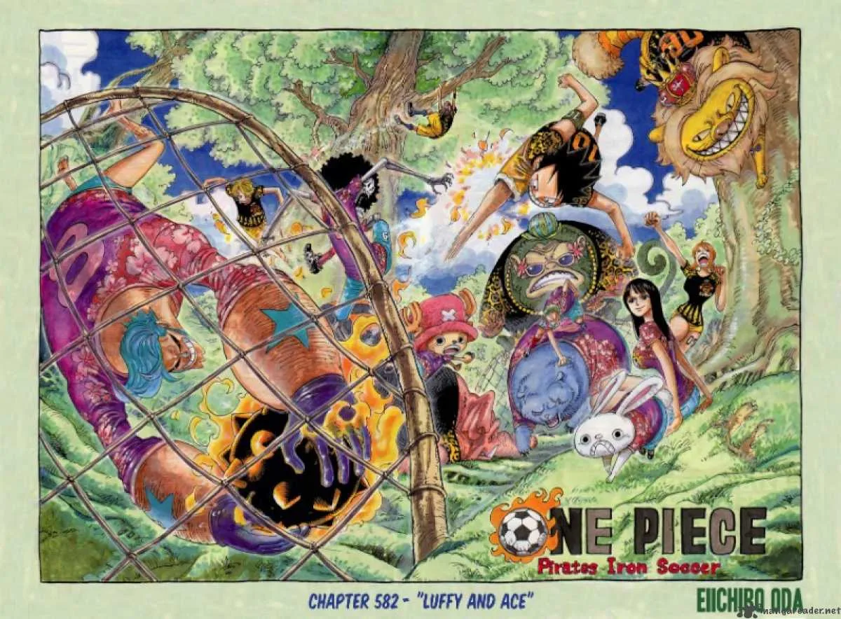 One Piece Chapter 582: Luffy and Ace – Page 2