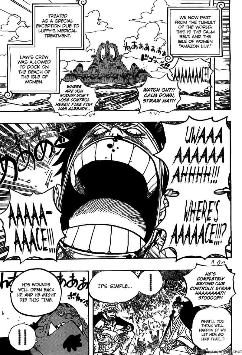 One Piece Chapter 582: Luffy and Ace – Page 5