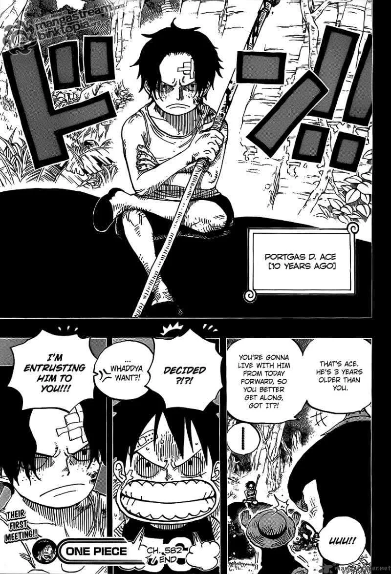 One Piece Chapter 582: Luffy and Ace – Page 19