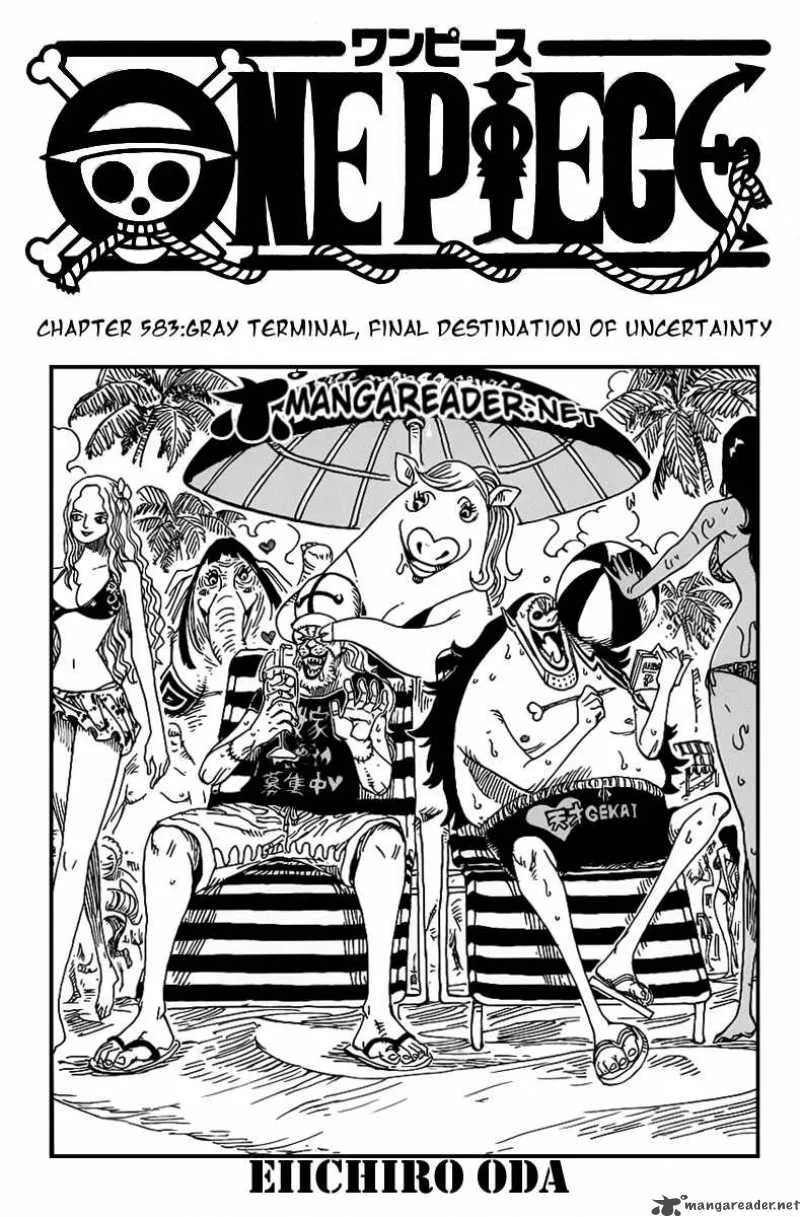 One Piece Chapter 583: Gray Terminal, Final Destination of Uncertainty – Page 2