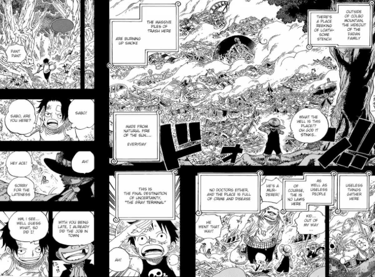 One Piece Chapter 583: Gray Terminal, Final Destination of Uncertainty – Page 11