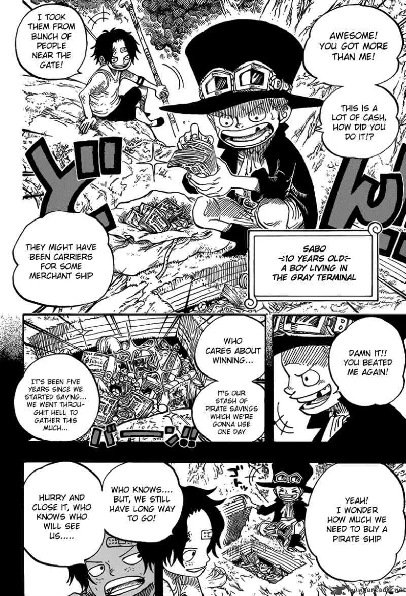 One Piece Chapter 583: Gray Terminal, Final Destination of Uncertainty – Page 12