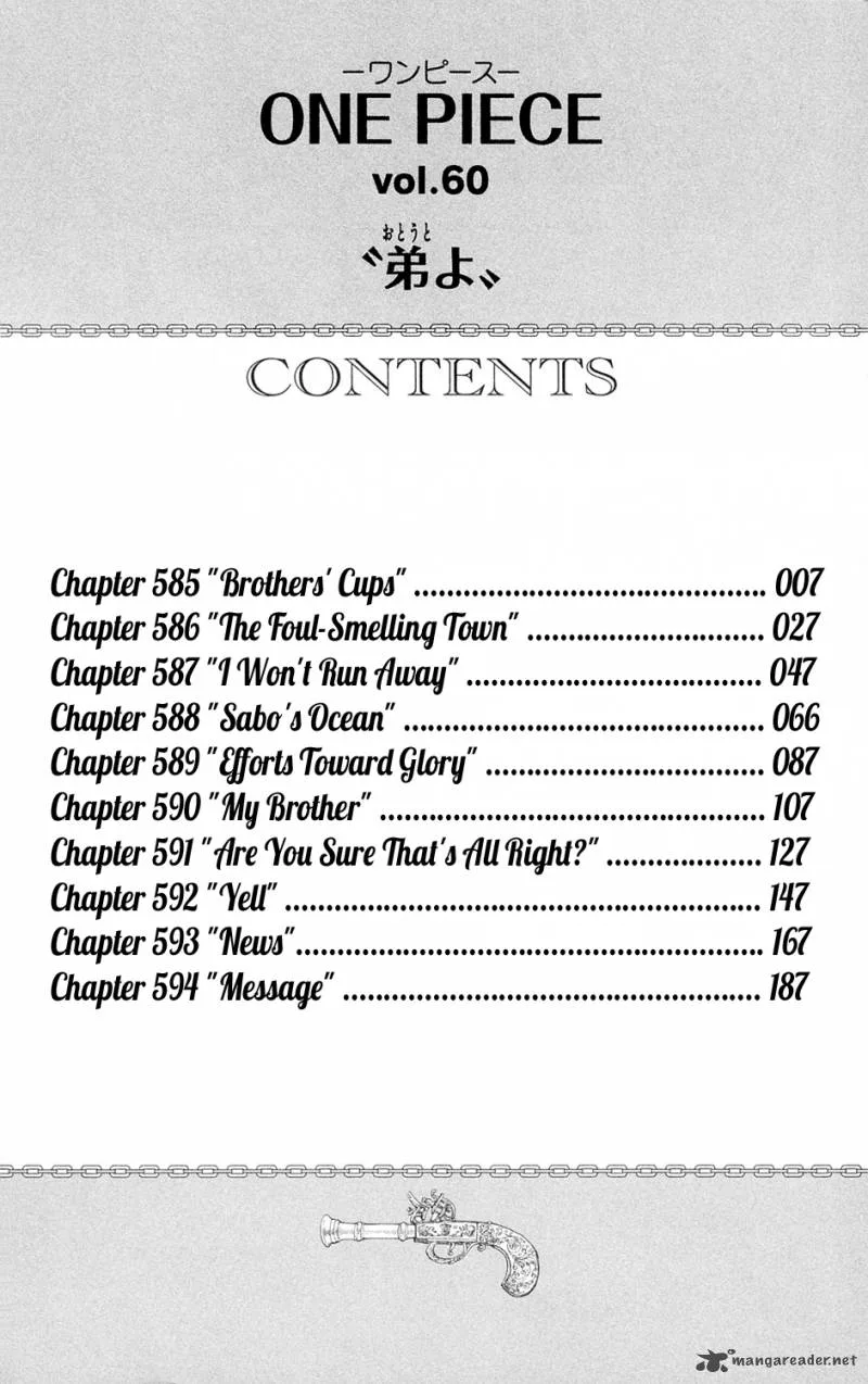 One Piece Chapter 585: Brothers` Cups – Page 9