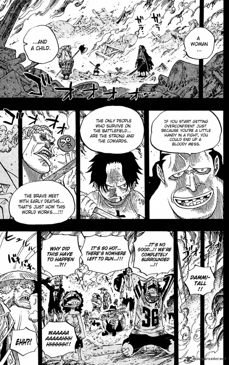 One Piece Chapter 587: I Will Not Run – Page 13