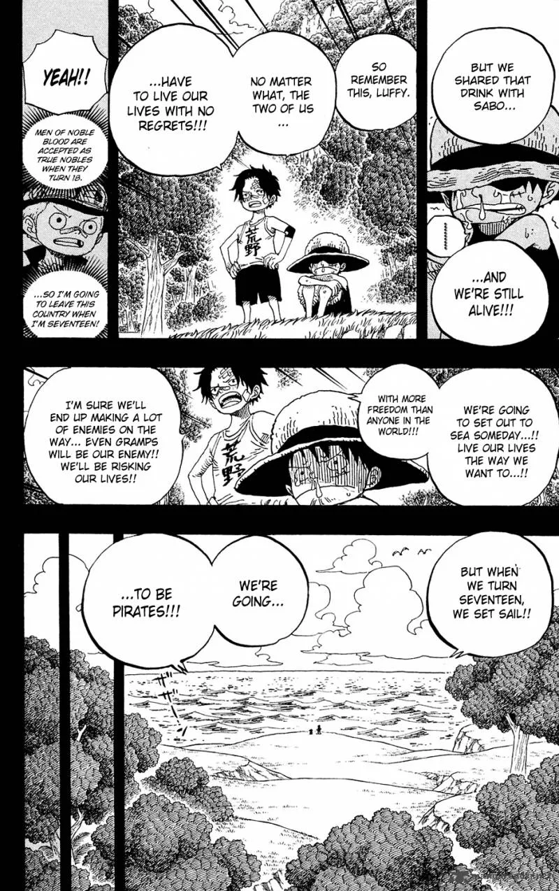 One Piece Chapter 589: Efforts Toward Glory – Page 6