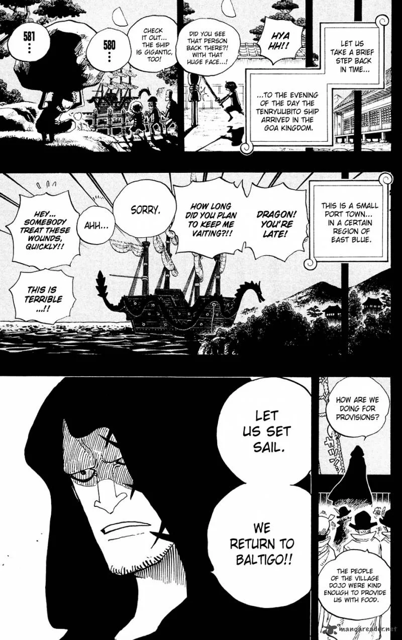 One Piece Chapter 589: Efforts Toward Glory – Page 7