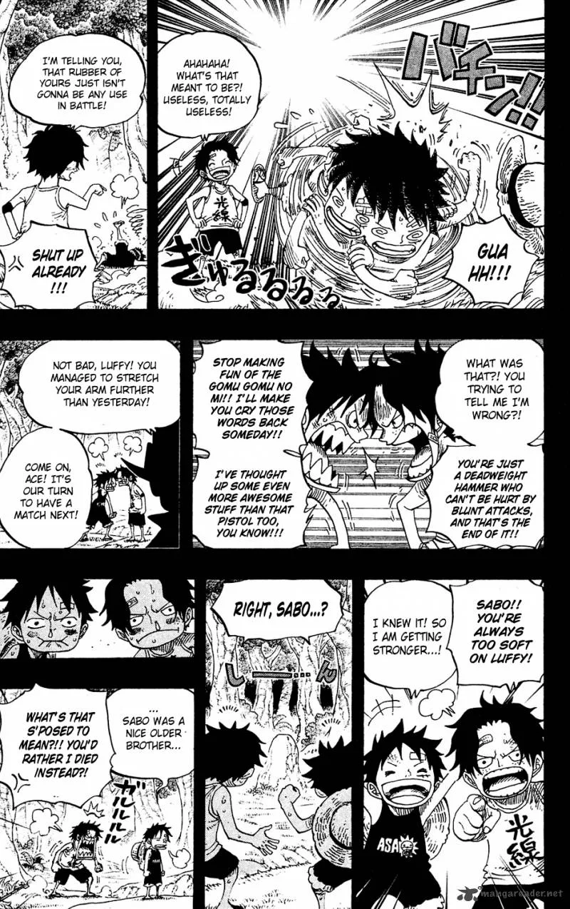 One Piece Chapter 589: Efforts Toward Glory – Page 9
