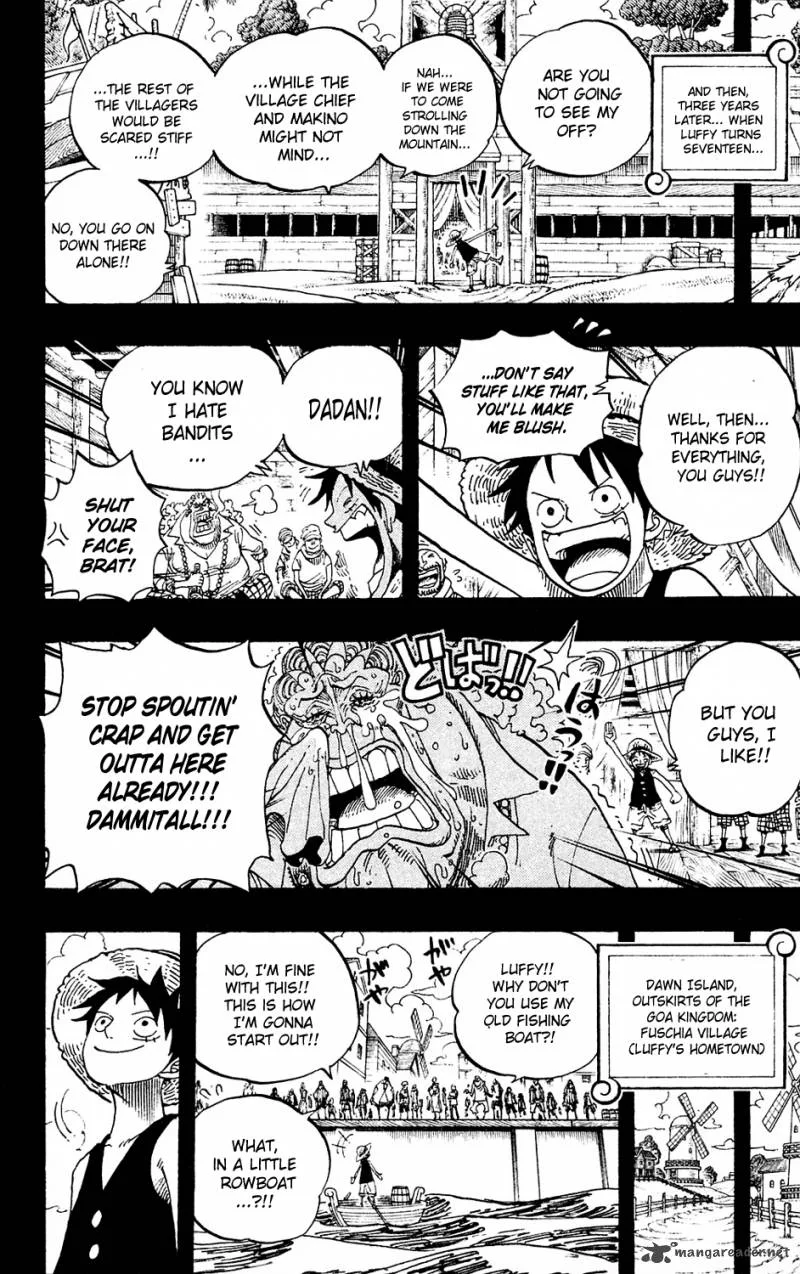 One Piece Chapter 589: Efforts Toward Glory – Page 16