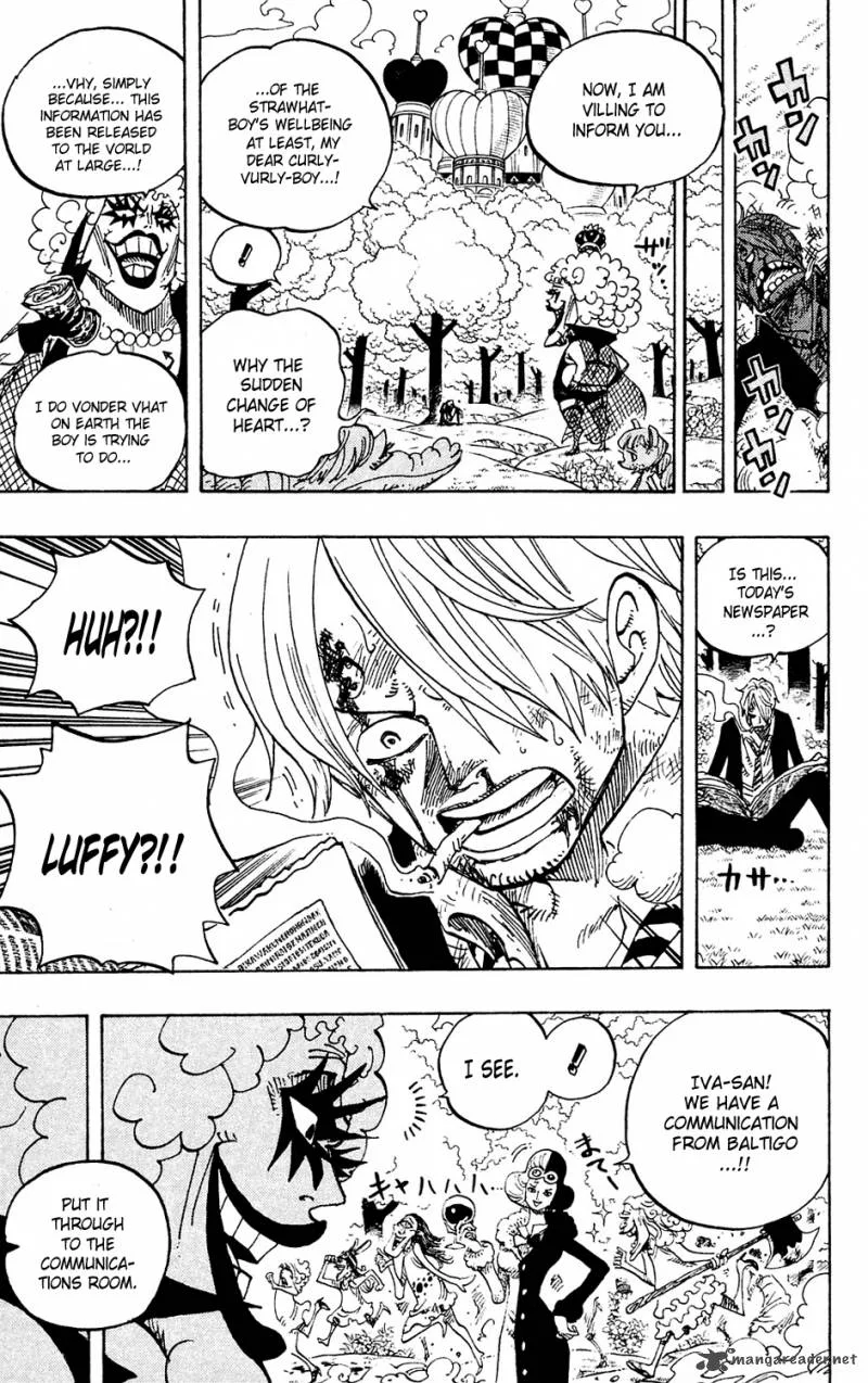 One Piece Chapter 593: News – Page 9