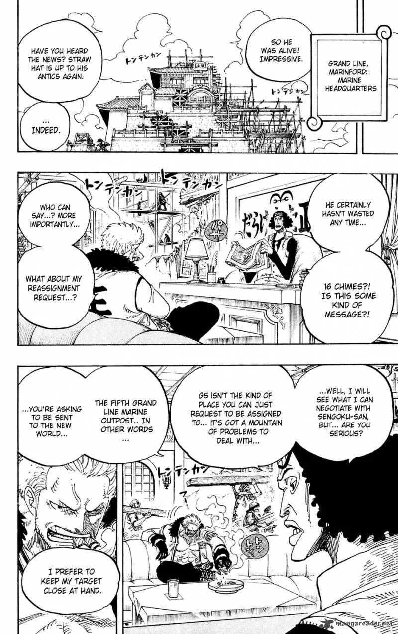 One Piece Chapter 594: Message – Page 5