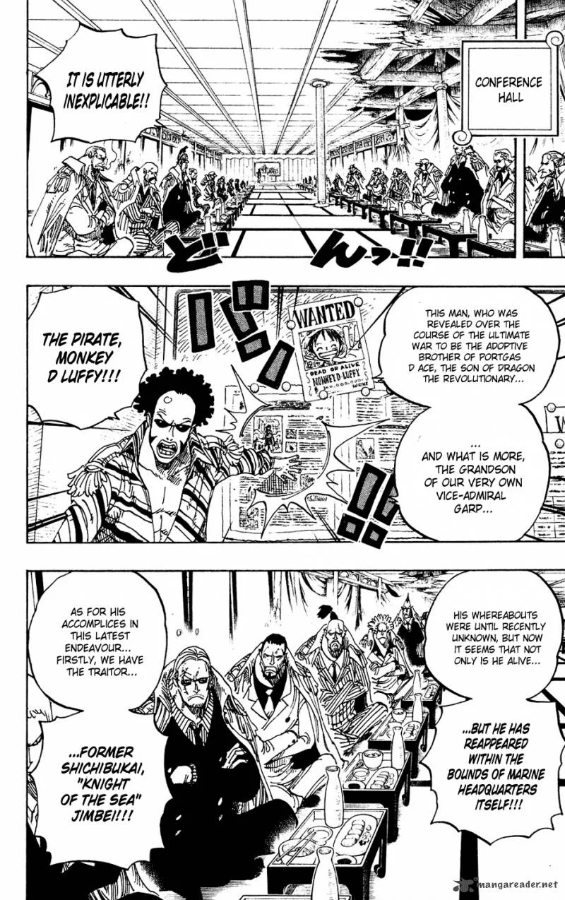 One Piece Chapter 594: Message – Page 7