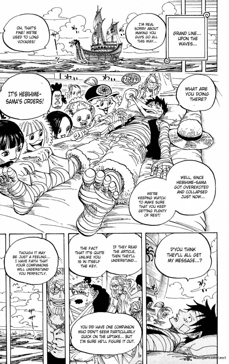 One Piece Chapter 594: Message – Page 14