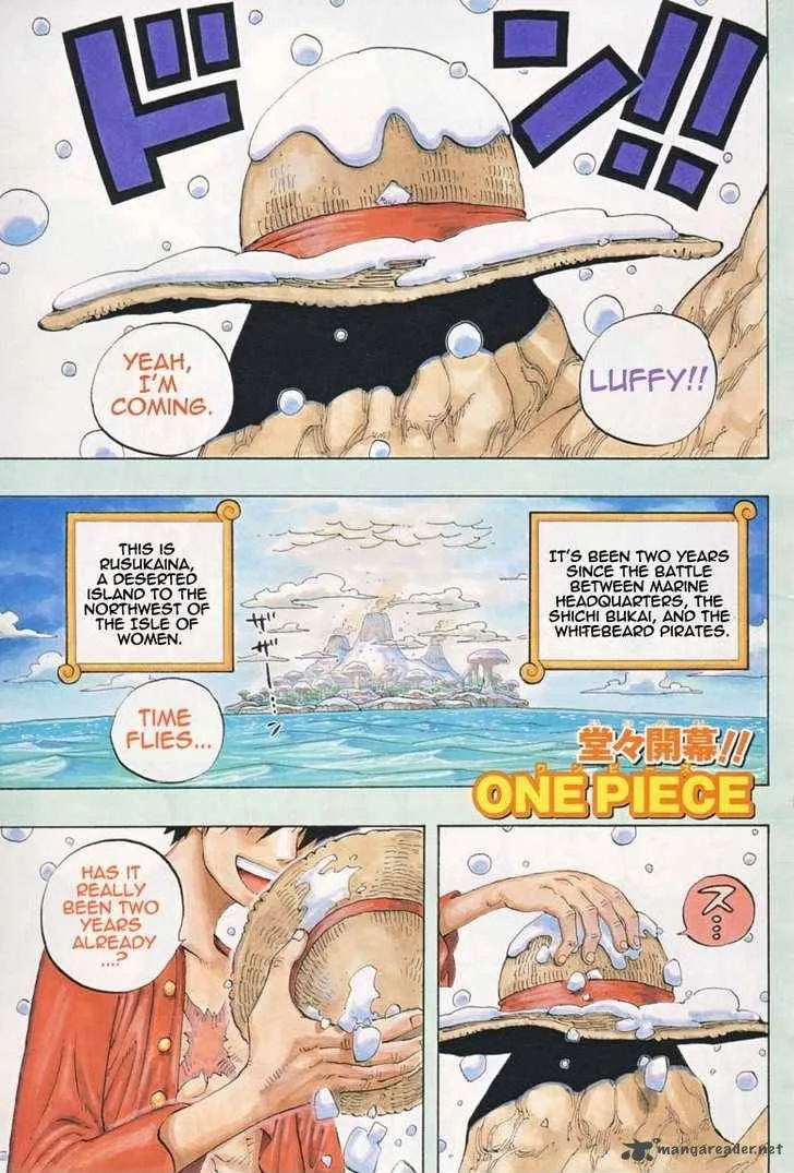 One Piece Chapter 598: 2 Years Later – Page 2