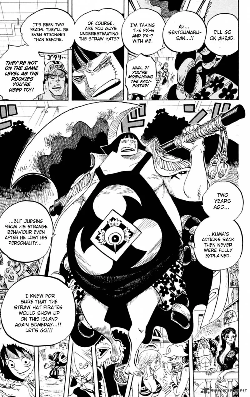 One Piece Chapter 599: 9 Pirates – Page 14