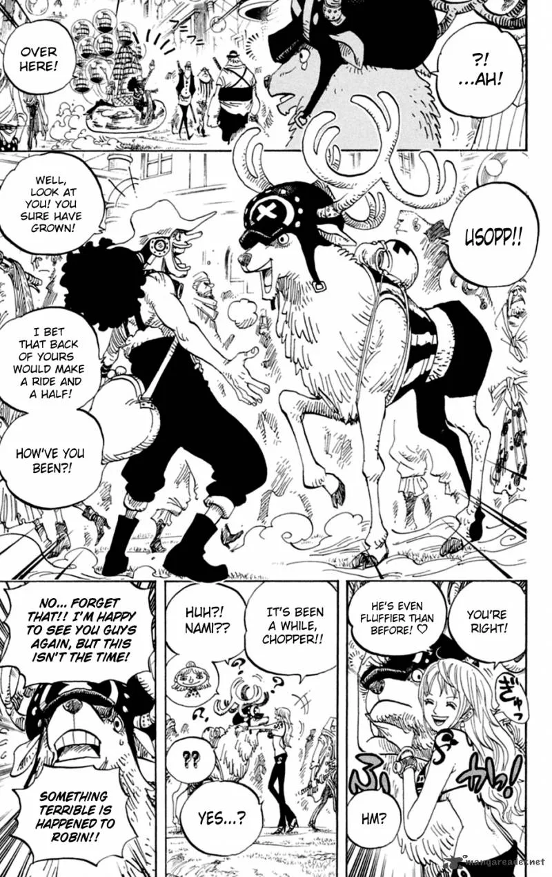 One Piece Chapter 600: The Island of Restarting – Page 3