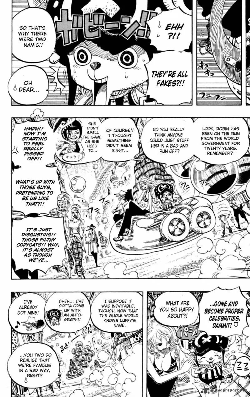 One Piece Chapter 600: The Island of Restarting – Page 4