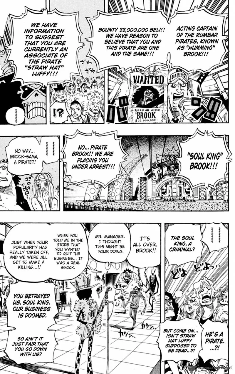 One Piece Chapter 600: The Island of Restarting – Page 12