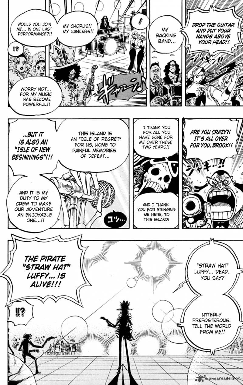 One Piece Chapter 600: The Island of Restarting – Page 13
