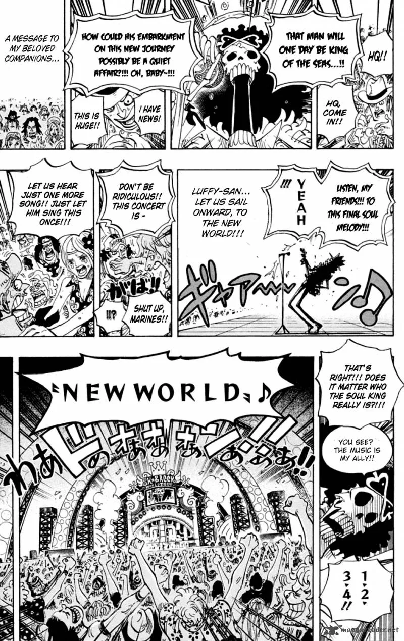 One Piece Chapter 600: The Island of Restarting – Page 14