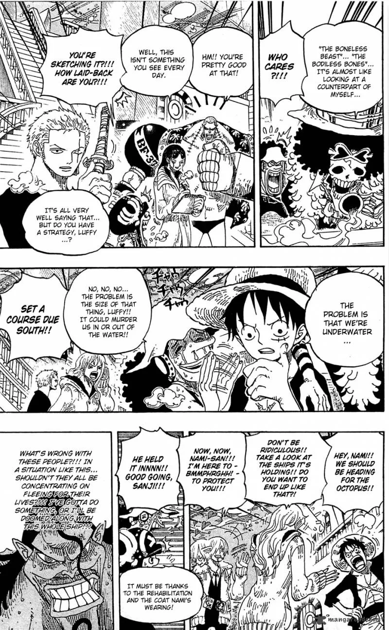 One Piece Chapter 605: The Kraken and the Pirates – Page 3