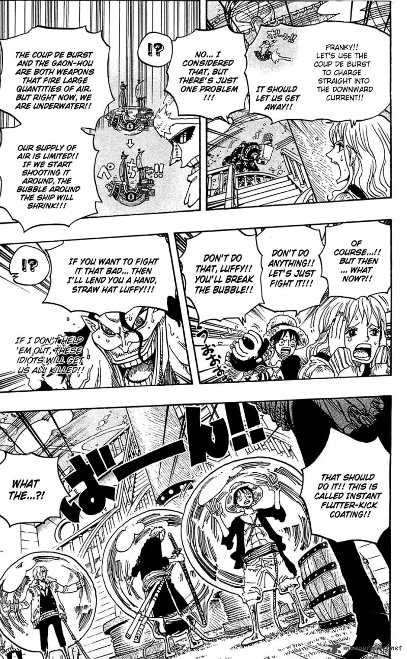 One Piece Chapter 605: The Kraken and the Pirates – Page 7