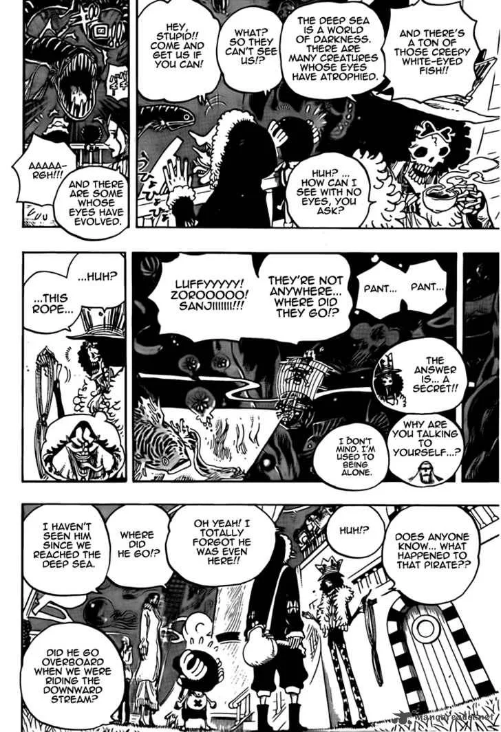 One Piece Chapter 606: Adventure in the Deep Sea – Page 4