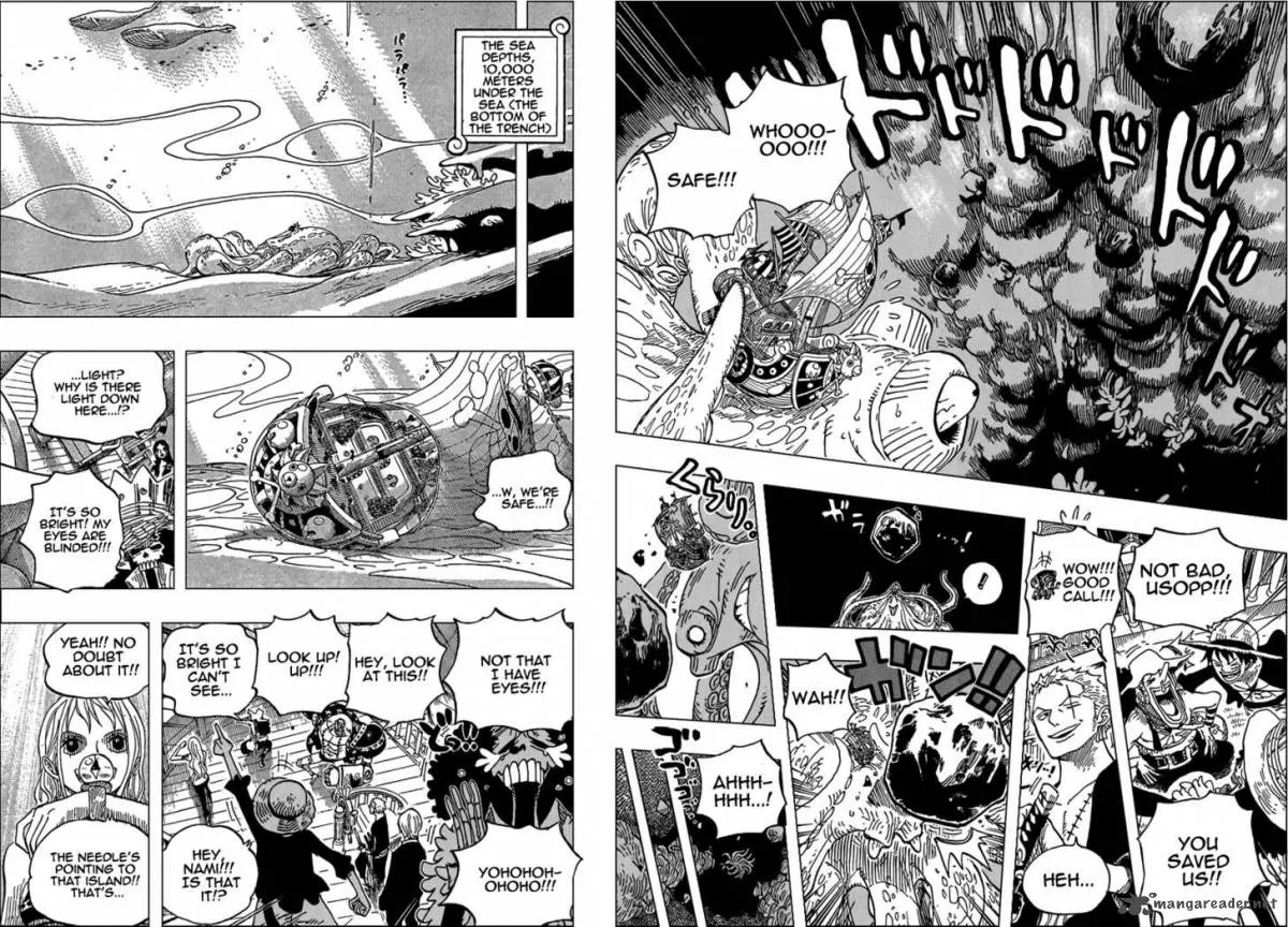 One Piece Chapter 607: 10,000 Meters Under the Sea – Page 9