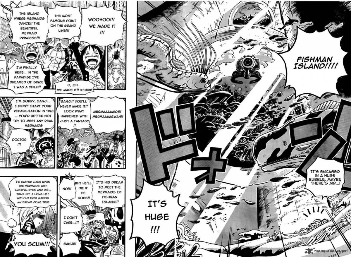 One Piece Chapter 607: 10,000 Meters Under the Sea – Page 10