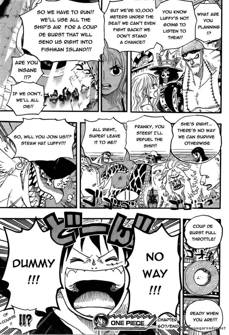 One Piece Chapter 607: 10,000 Meters Under the Sea – Page 13