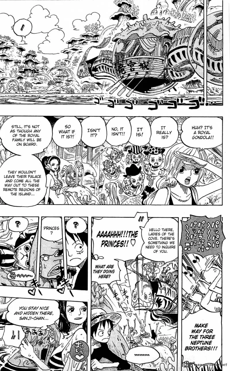 One Piece Chapter 609: Adventure on Fishman Island – Page 7