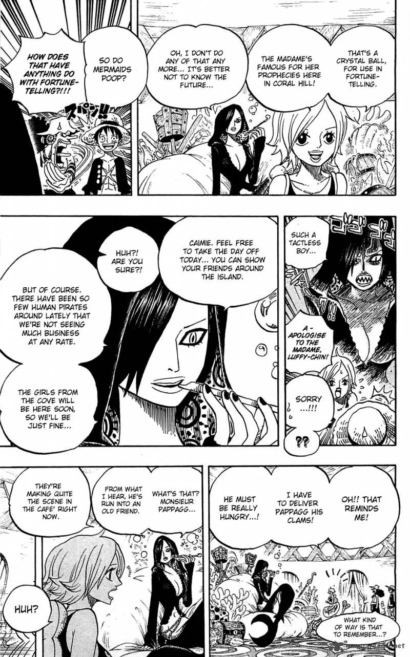 One Piece Chapter 610: The Fortuneteller Madam Shirley – Page 7