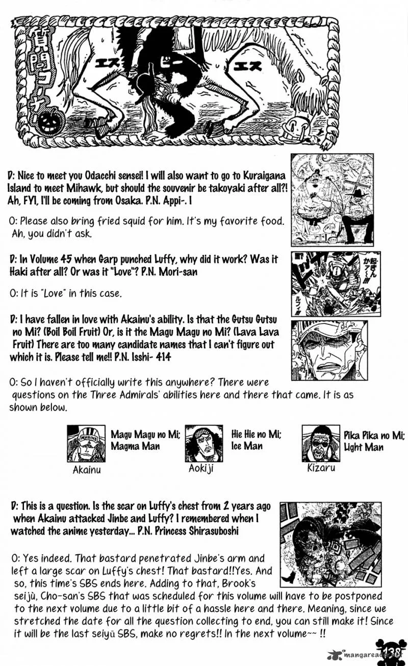 One Piece Chapter 610: The Fortuneteller Madam Shirley – Page 16