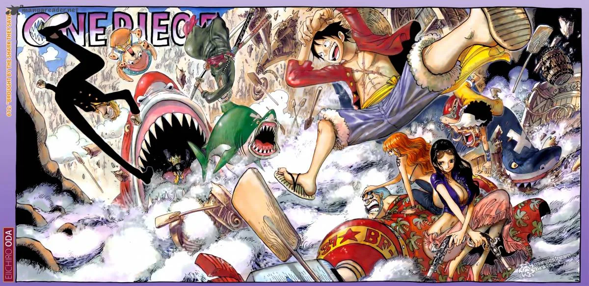 One Piece Chapter 612: Brought By The Shark They Saved – Page 2