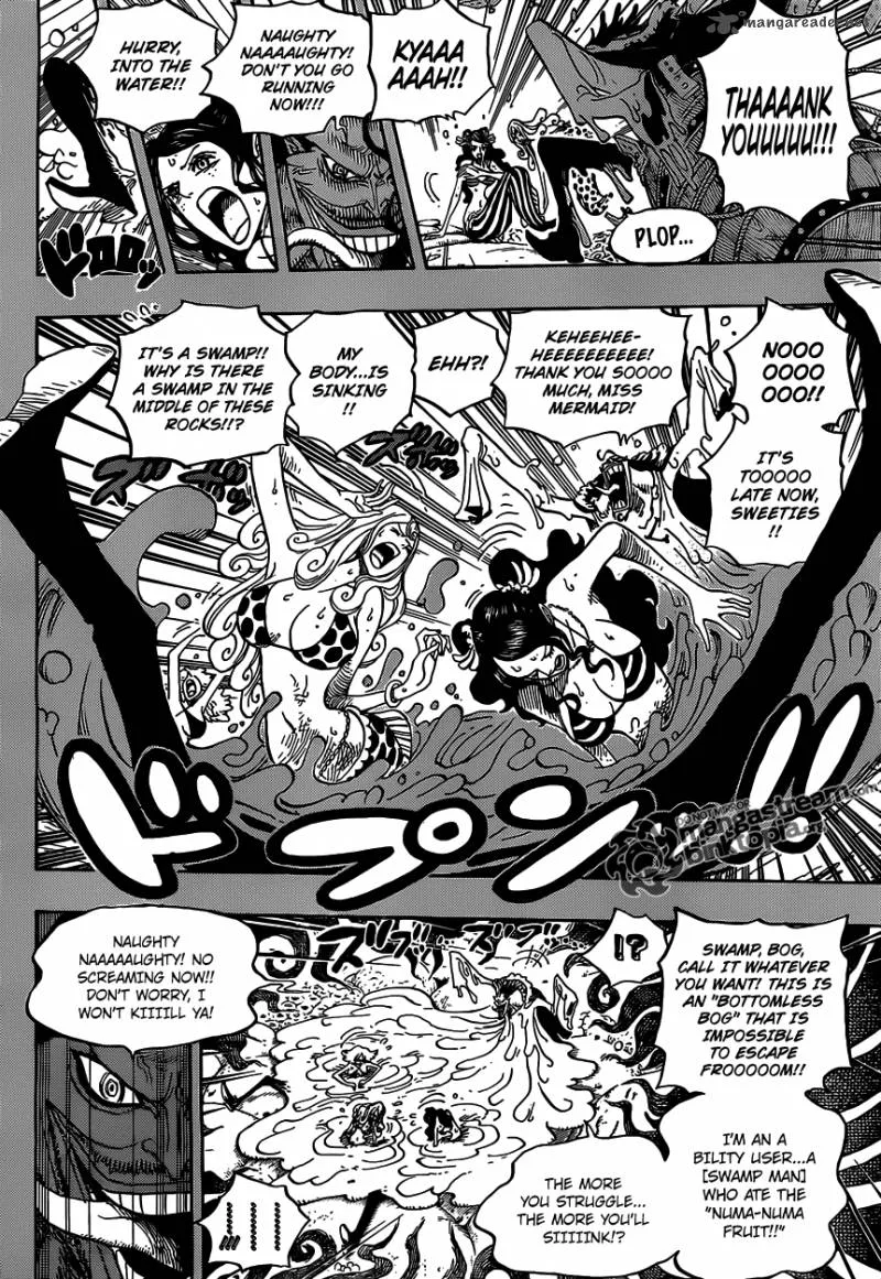 One Piece Chapter 612: Brought By The Shark They Saved – Page 4