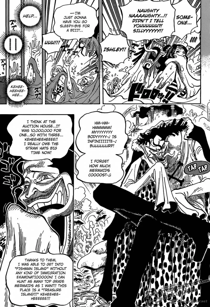 One Piece Chapter 612: Brought By The Shark They Saved – Page 5