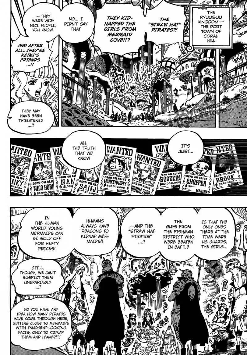 One Piece Chapter 612: Brought By The Shark They Saved – Page 6