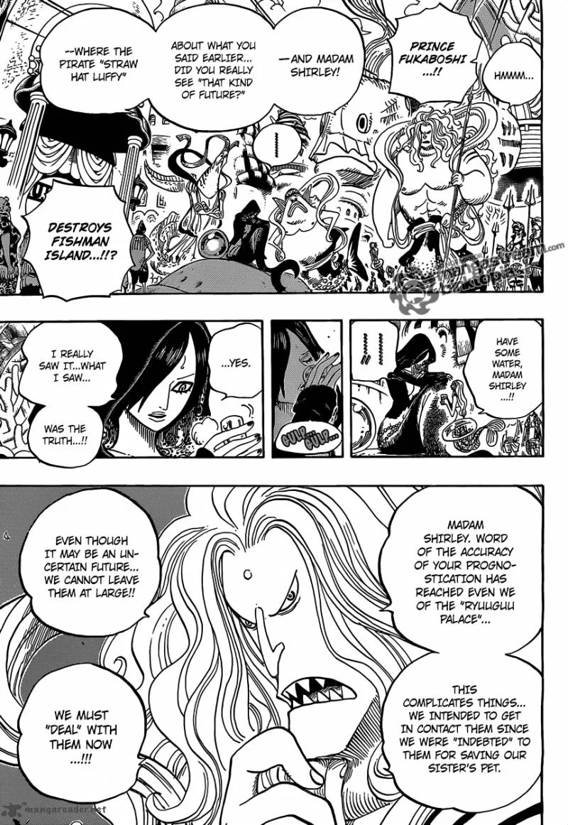 One Piece Chapter 612: Brought By The Shark They Saved – Page 7