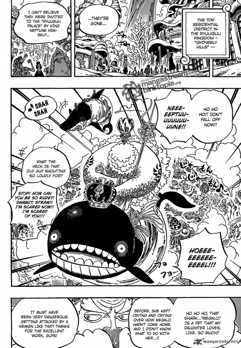 One Piece Chapter 612: Brought By The Shark They Saved – Page 8