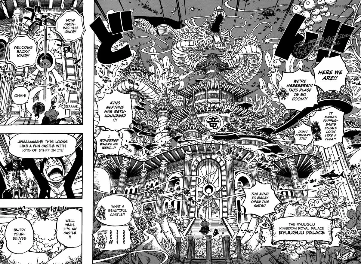 One Piece Chapter 612: Brought By The Shark They Saved – Page 12